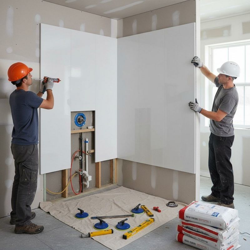 Tub Surround Installation