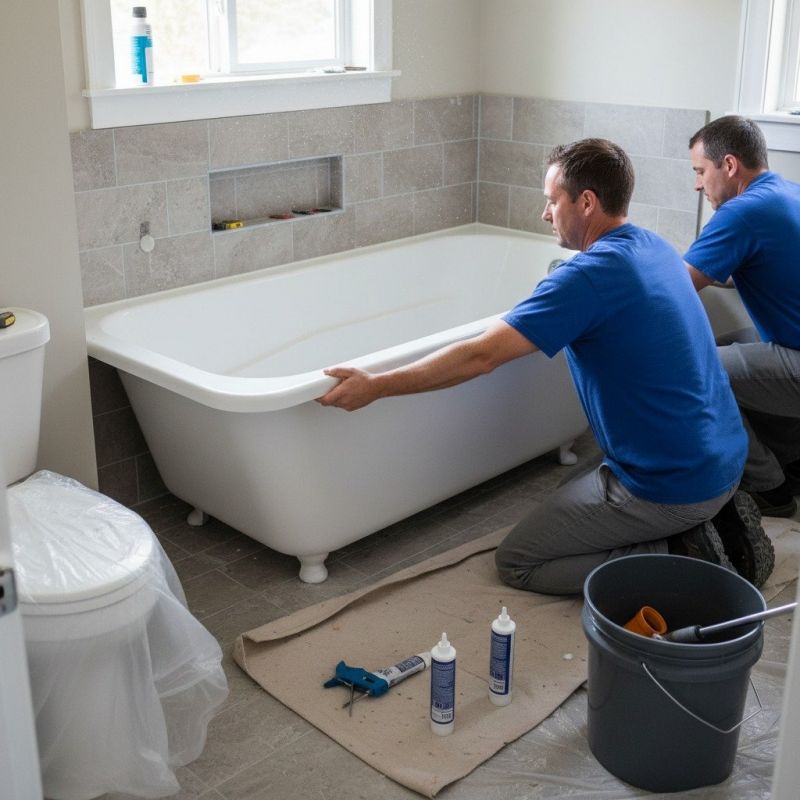 Tub Surround Installation