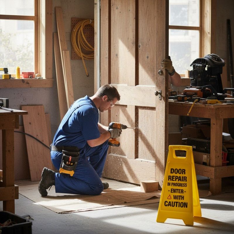 Front Door Repair in Conroe, TX