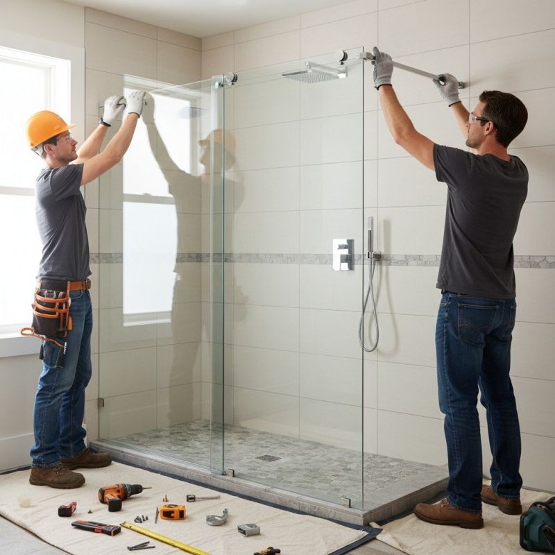 Glass Shower Door Replacement in Littleton, CO