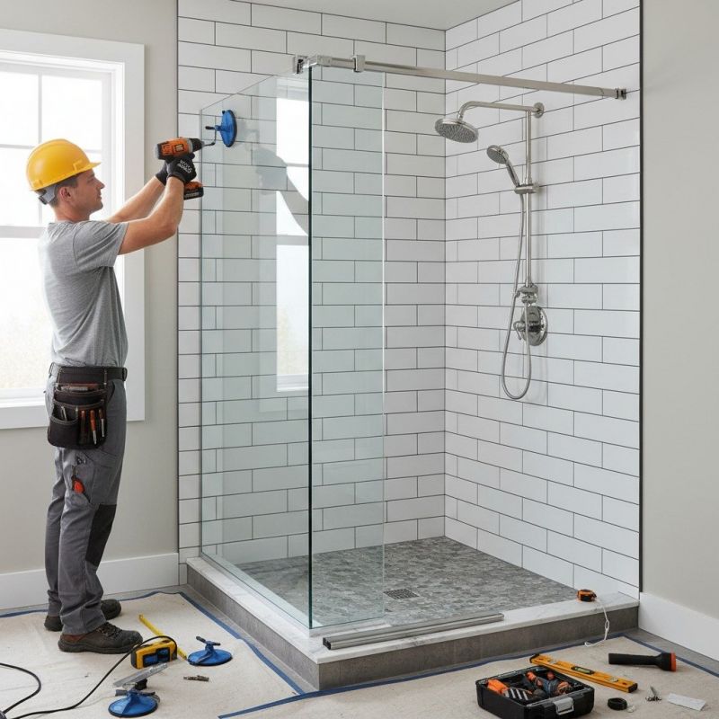 Shower Door Installation in Littleton, CO