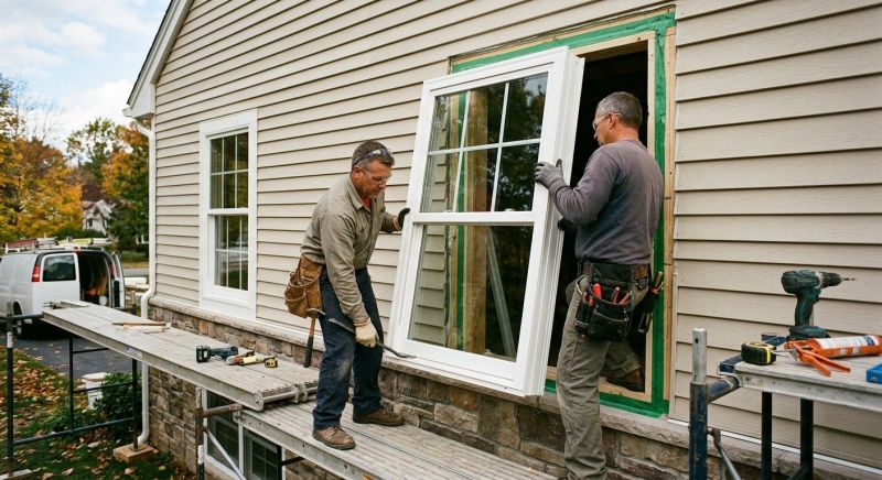 Vinyl Windows Installation in Framingham, MA